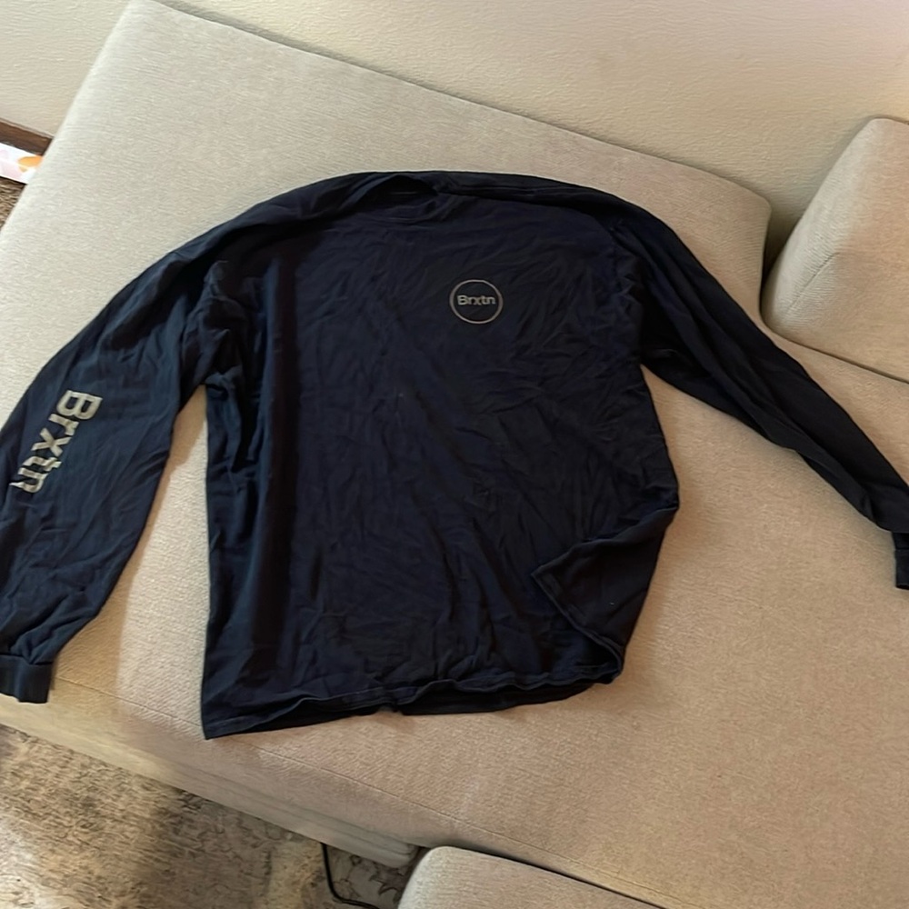 Black long sleeved tee - Brixton - XL